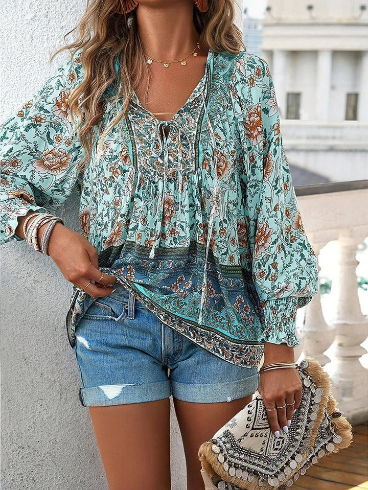 De Bruijn | Stijlvolle blouse met Ibiza-accenten