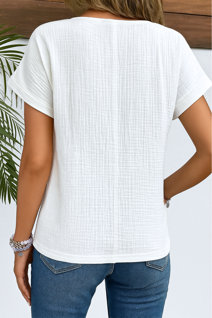 De Bruijn | Casual Blouse met Kraag