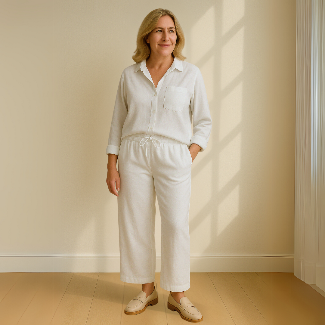 De Bruijn | Tweedelige set - Blouse & Ruime Broek