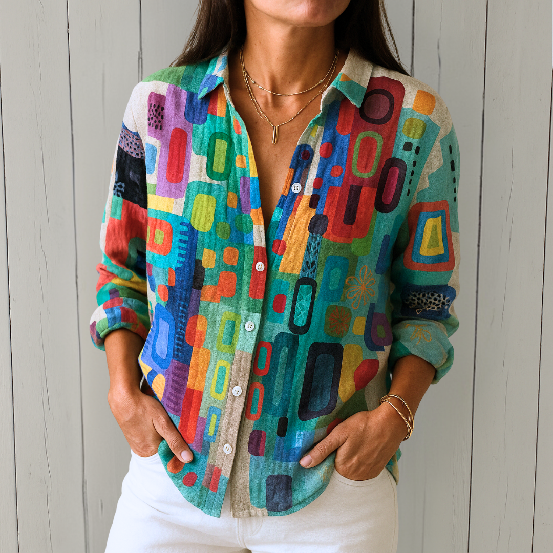 De Bruijn™ | Elegante Klassieke Blouse