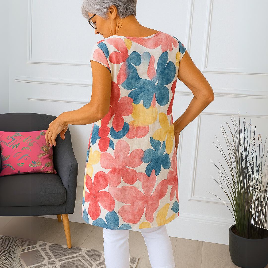 Luna | Elegante Ronde Hals Jurk