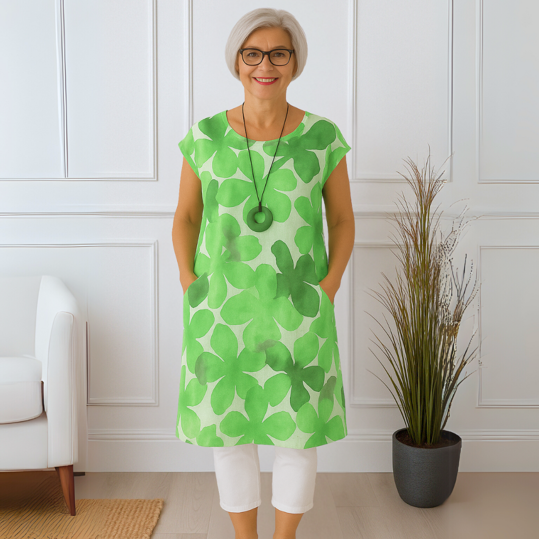 Luna | Elegante Ronde Hals Jurk