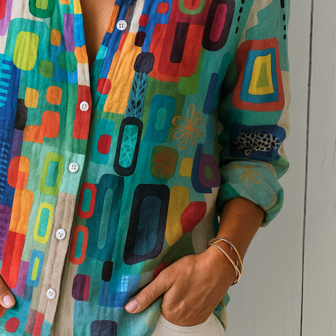 De Bruijn™ | Elegante Klassieke Blouse