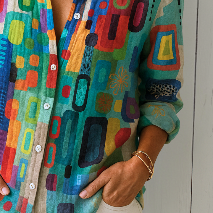 De Bruijn™ | Elegante Klassieke Blouse