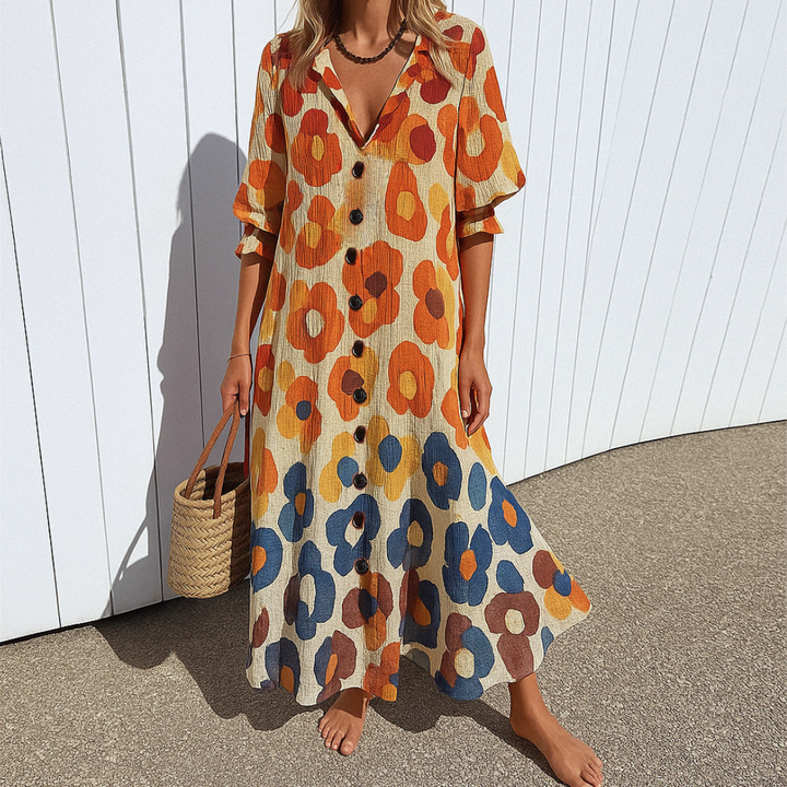 Fleur | Vloeiende Zomerjurk