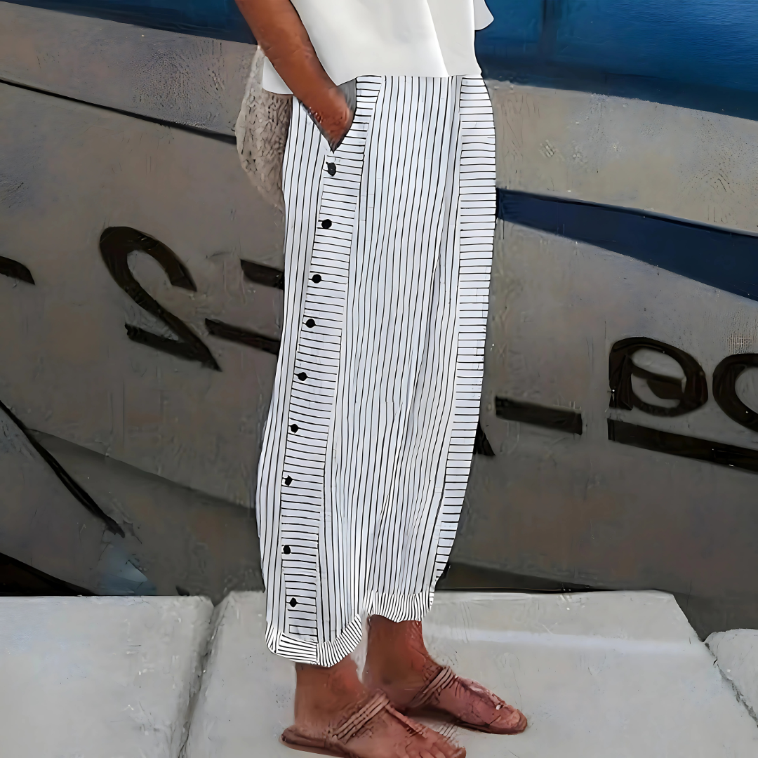 De Bruijn™ | Soepele Broek met Zijvakken