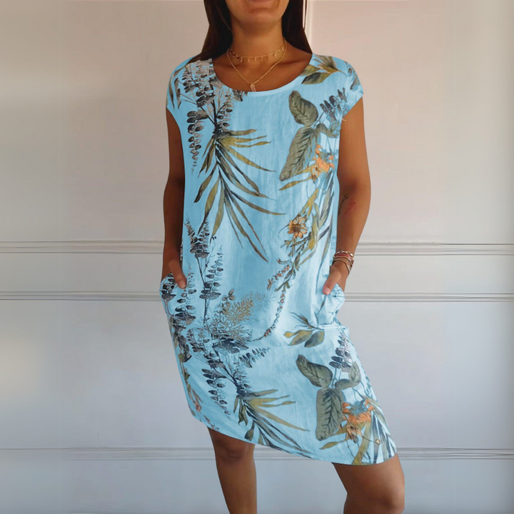 Rosalie | Comfortabele Jurk met Ronde Hals