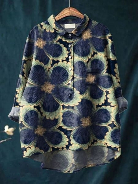 De Bruijn Blouse | Elegante Bloemenprint