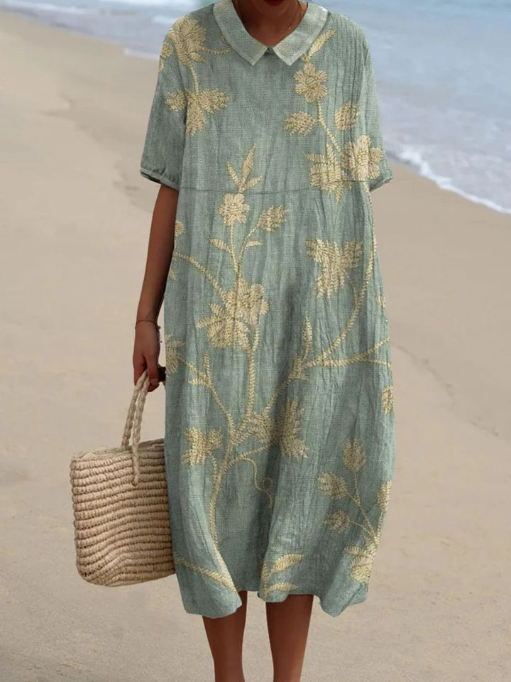 Merel™ | Vintage Bloemenjurk - Limited Edition