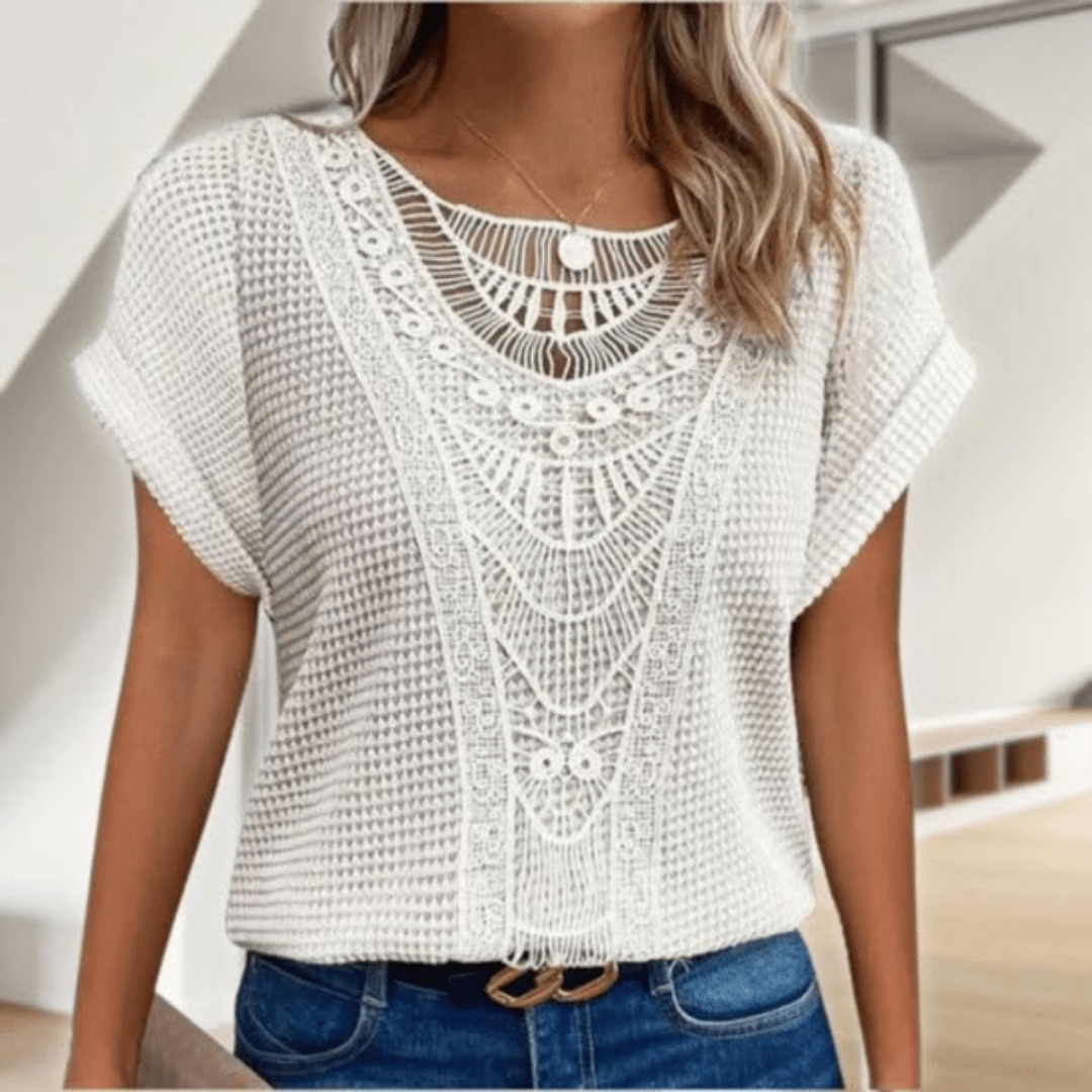 De Bruijn | Stijlvolle Ibiza-geïnspireerde blouse
