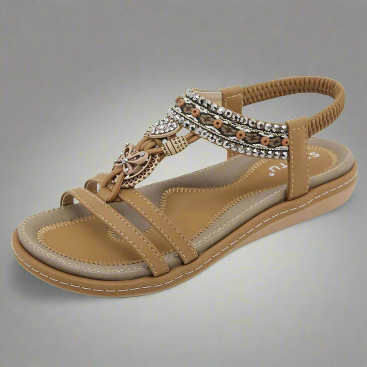 Felicitas | Handgemaakte Boho-sandalen van premium-materiaal