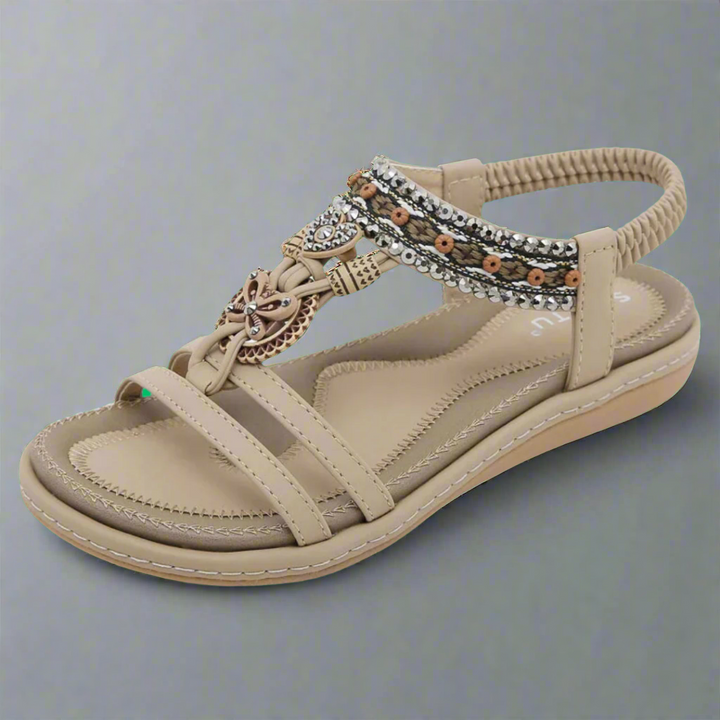Felicitas | Handgemaakte Boho-sandalen van premium-materiaal