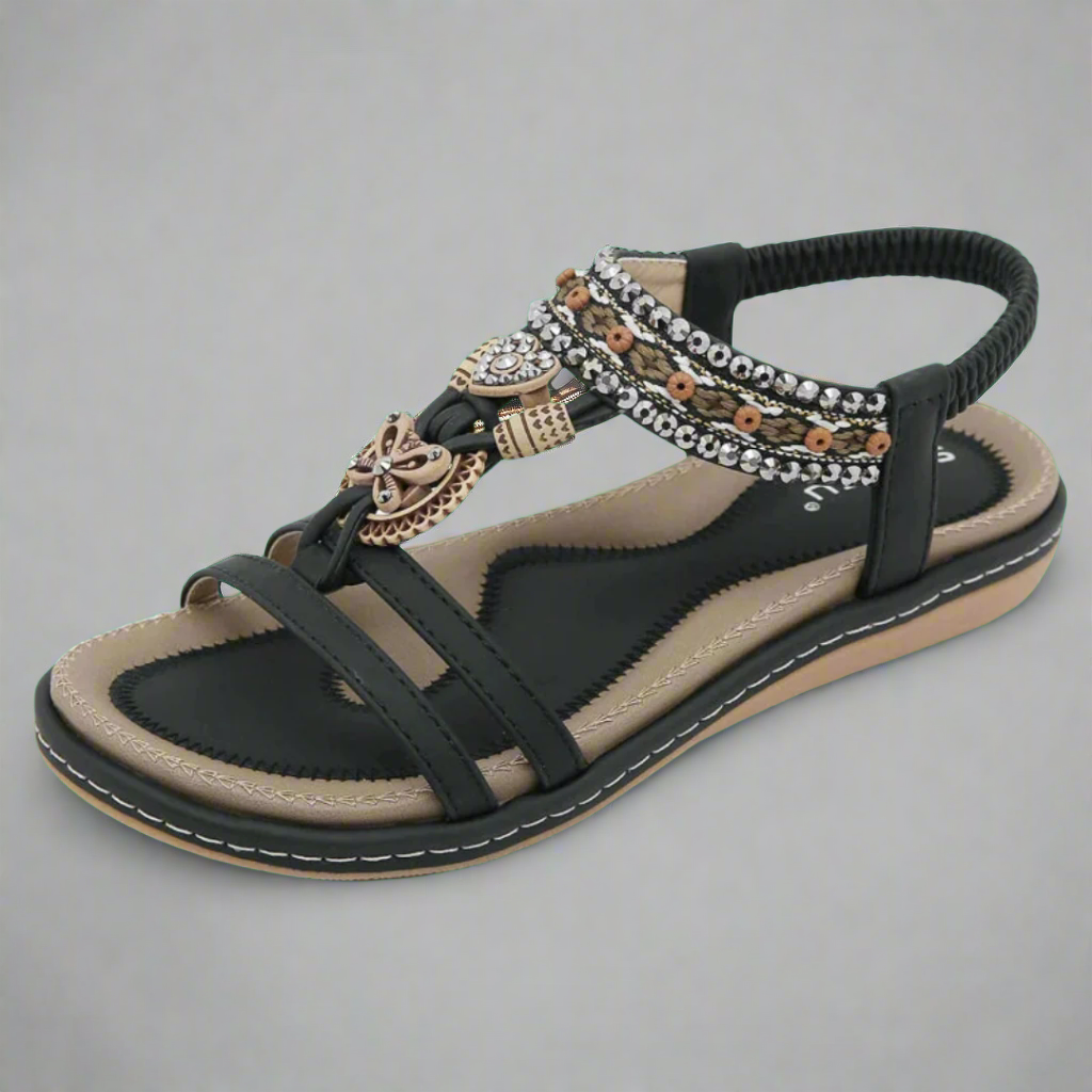 Felicitas | Handgemaakte Boho-sandalen van premium-materiaal