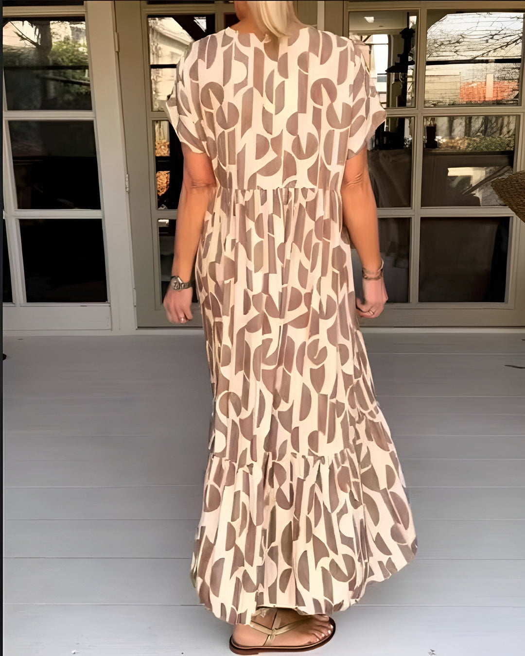 Colette | V-hals jurk