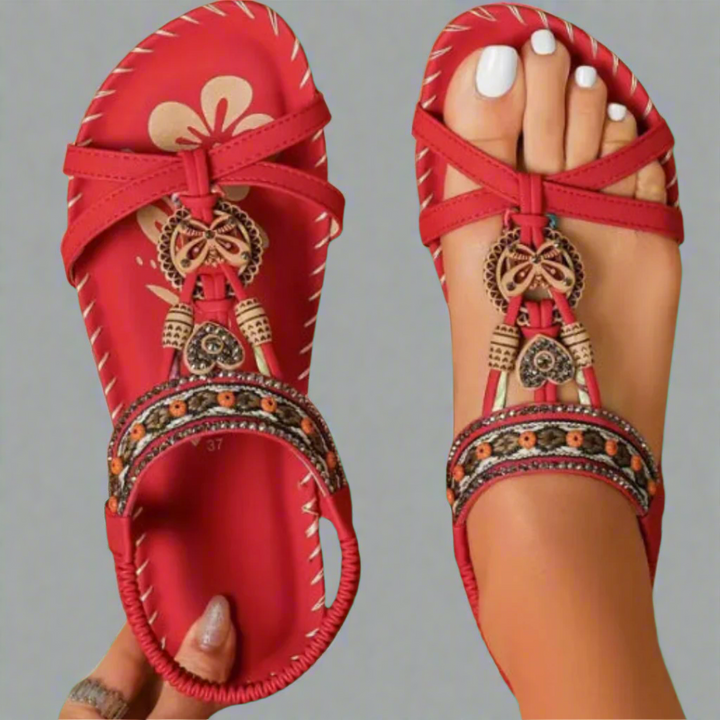 Corinna | Handgemaakte zomersandalen van premium materialen