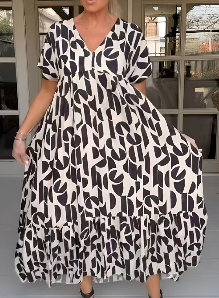 Colette | V-hals jurk