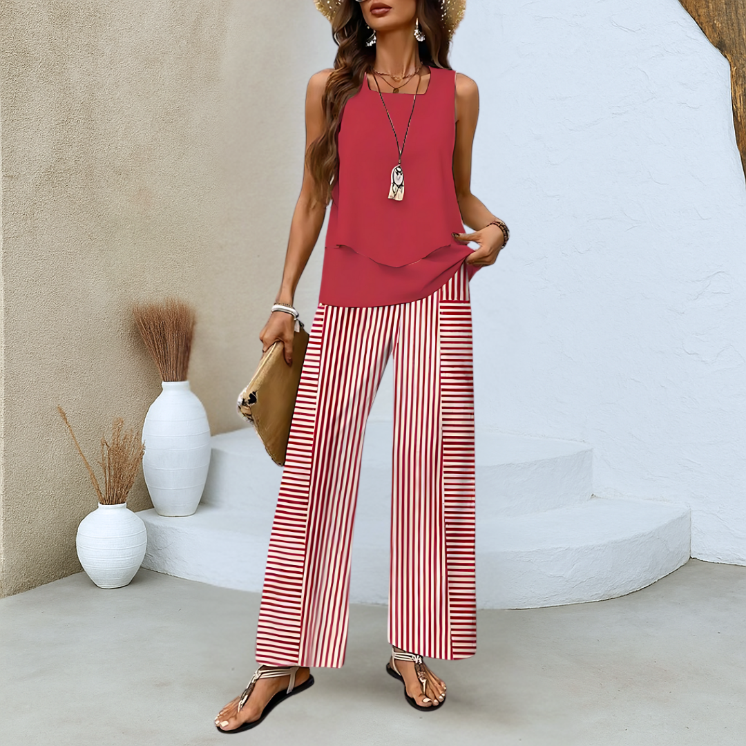 De Bruijn™ | Gracieuze Tweedelige Kledingset