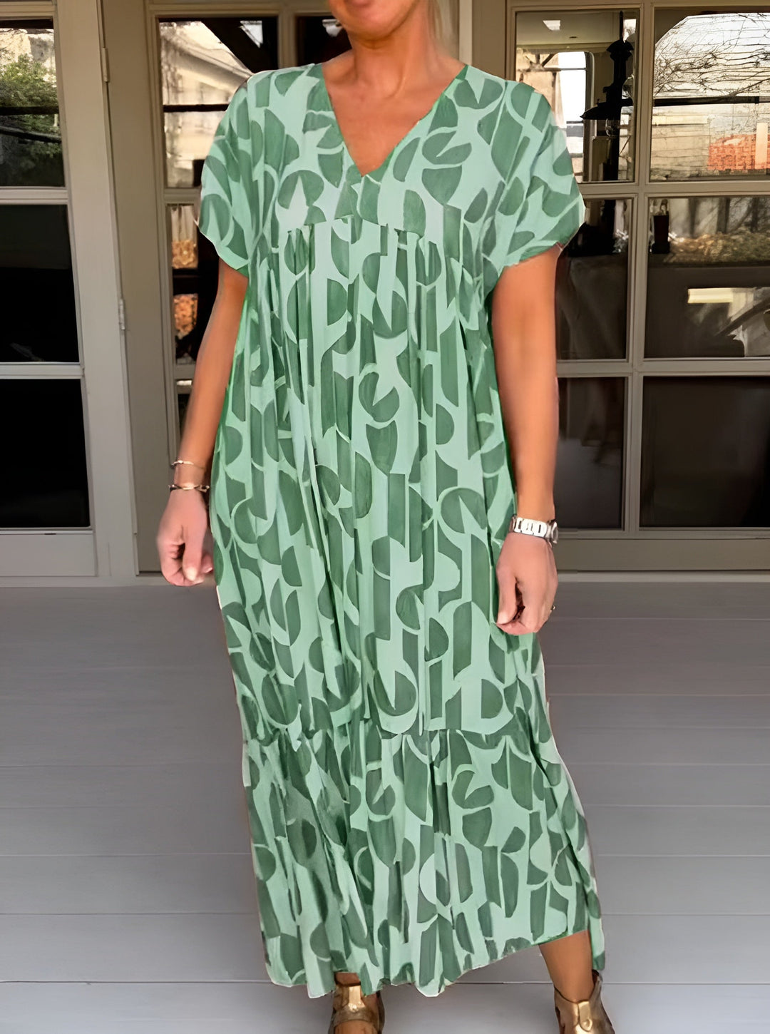 Colette | V-hals jurk