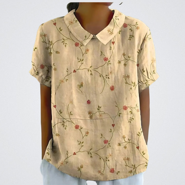 Bloemenblouse De Bruijn