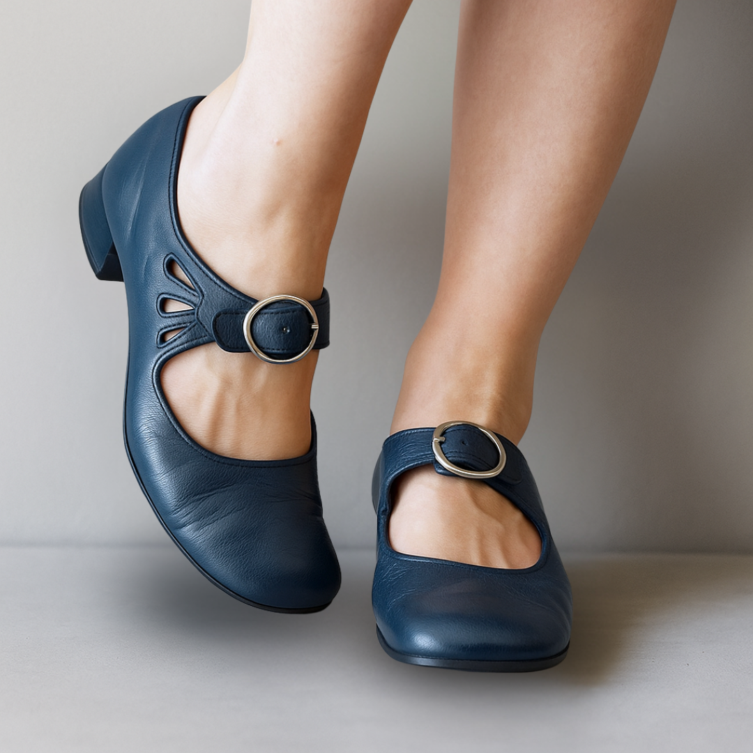 Eliza™ | Orthopedische leren sandalen met comfortabele sleezool