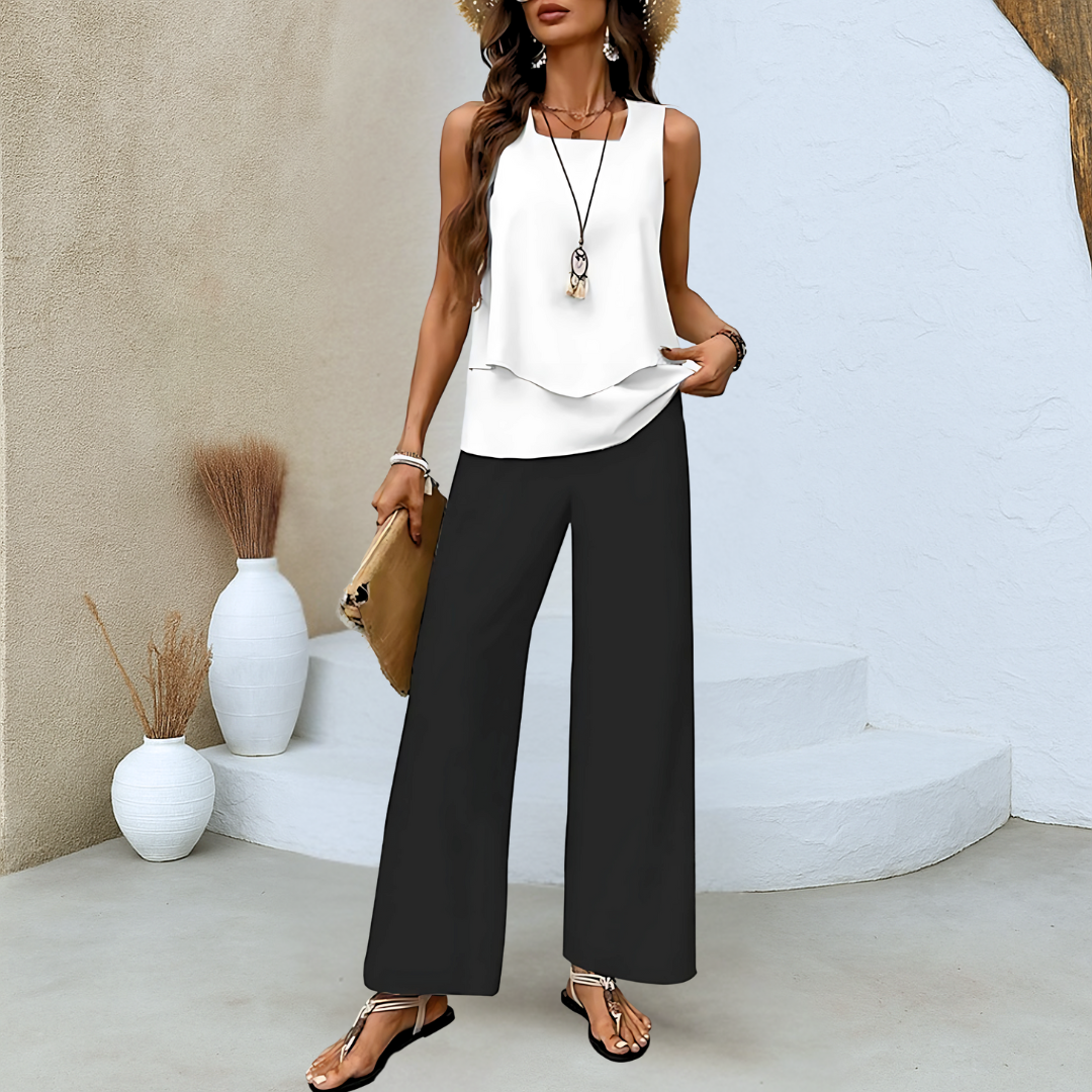 De Bruijn™ | Gracieuze Tweedelige Kledingset