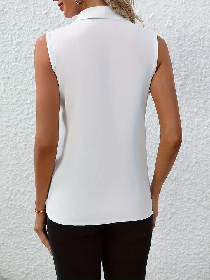 De Bruijn™ | Mouwloze V-Hals Blouse