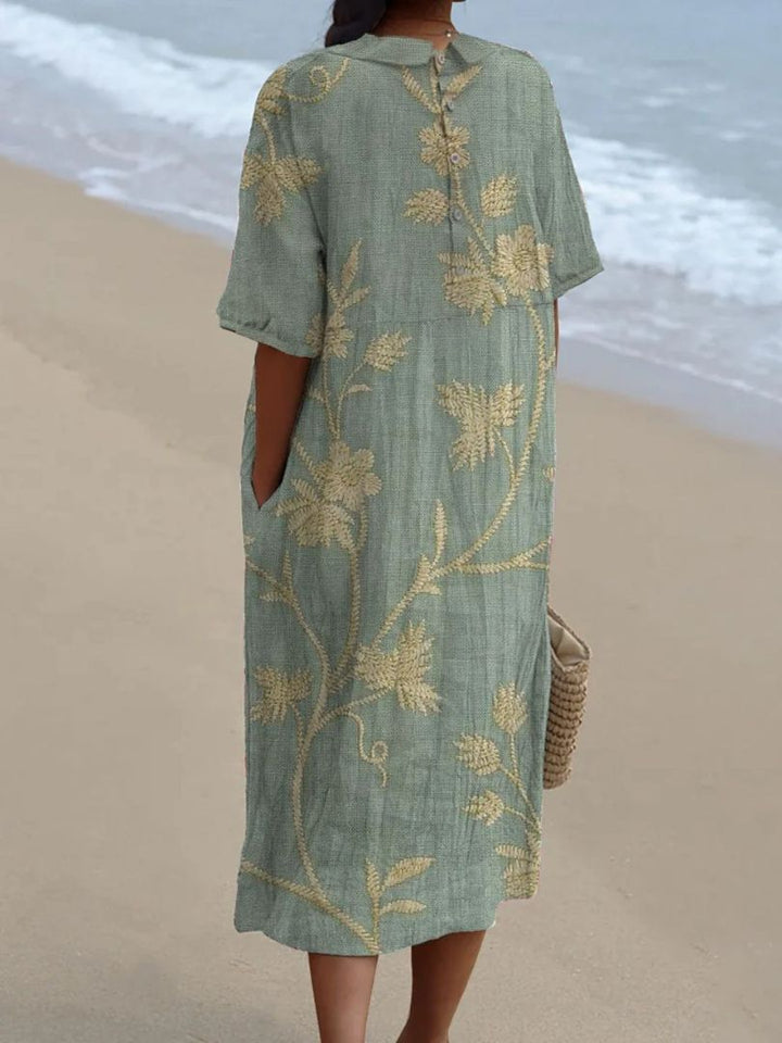 Merel™ | Vintage Bloemenjurk - Limited Edition