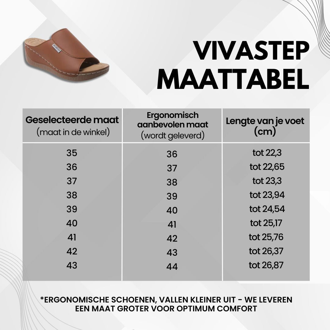 VivaStep sandalen - Ergonomische en antislip sandalen voor pijnverlichting