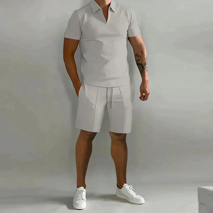 De Bruijn™️ - Stijlvolle Set van Polo en Korte Broek