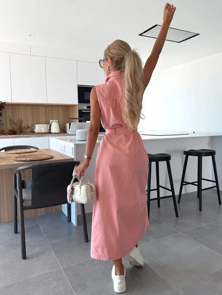 Elise | Maxi Denim Jurk