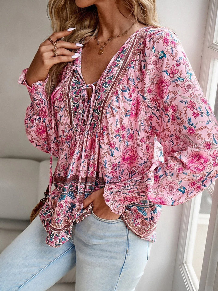 De Bruijn | Stijlvolle blouse met Ibiza-accenten