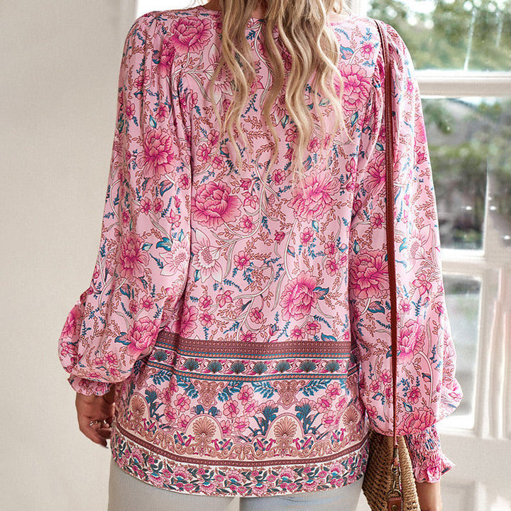 De Bruijn | Stijlvolle blouse met Ibiza-accenten