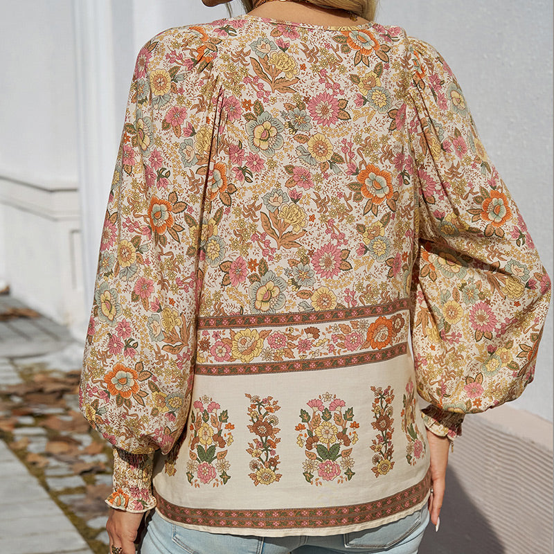 De Bruijn | Stijlvolle blouse met Ibiza-accenten