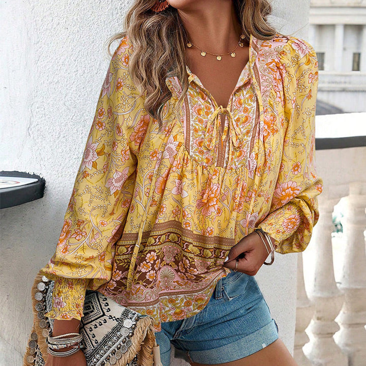 De Bruijn | Stijlvolle blouse met Ibiza-accenten