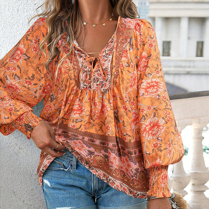 De Bruijn | Stijlvolle blouse met Ibiza-accenten