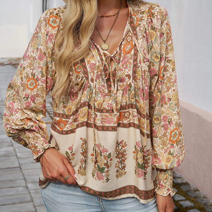 De Bruijn | Stijlvolle blouse met Ibiza-accenten