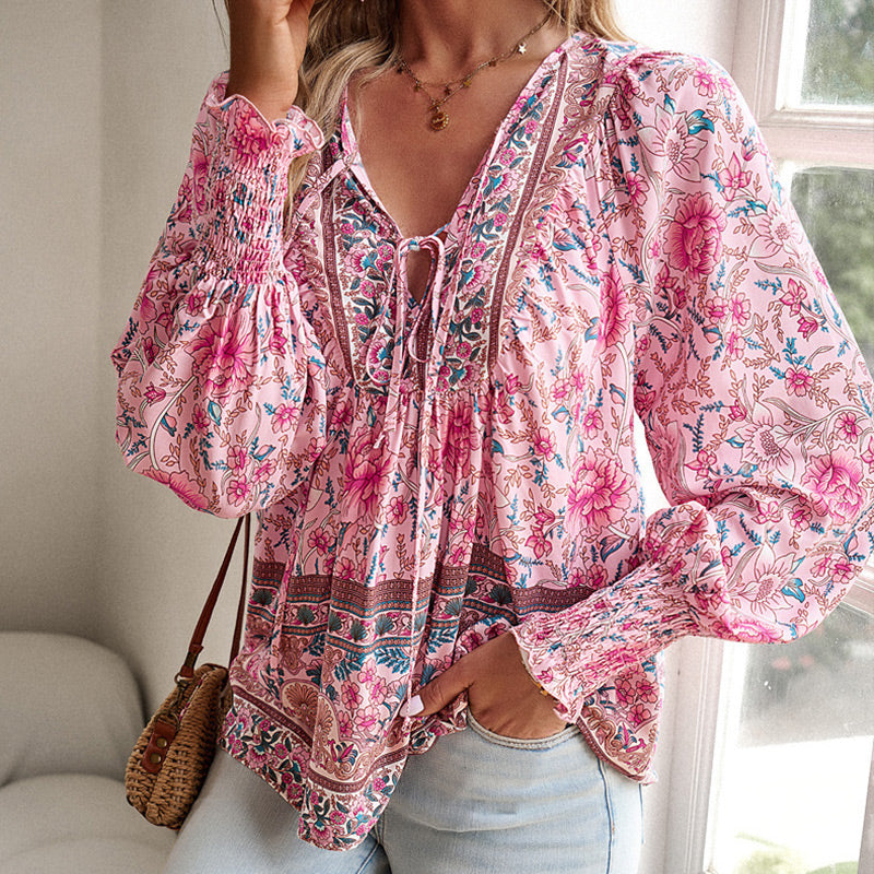 De Bruijn | Stijlvolle blouse met Ibiza-accenten