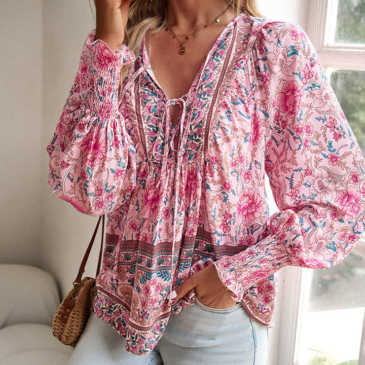 De Bruijn | Stijlvolle blouse met Ibiza-accenten