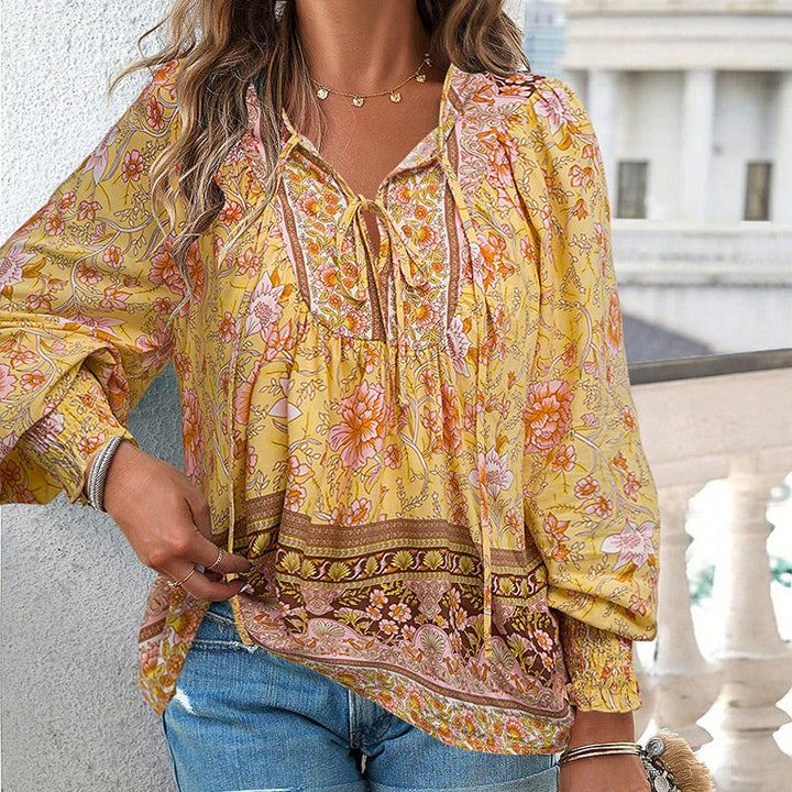De Bruijn | Stijlvolle blouse met Ibiza-accenten