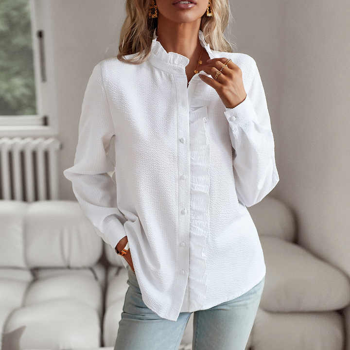 De Bruijn™ | Elegante gestreepte blouse