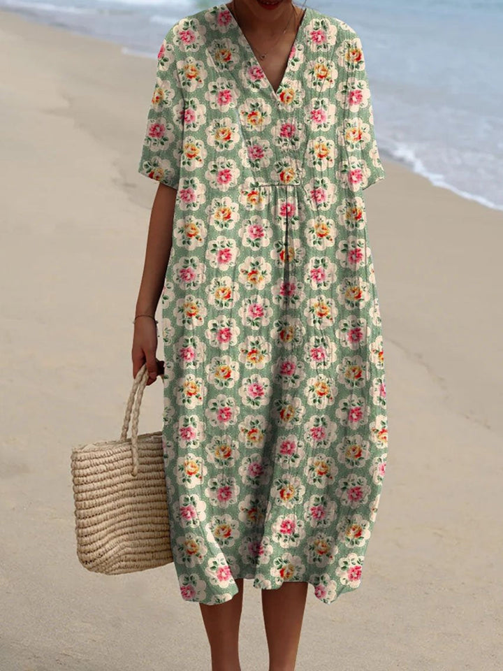 Femke | Vintage Bloemenjurk - Limited Edition