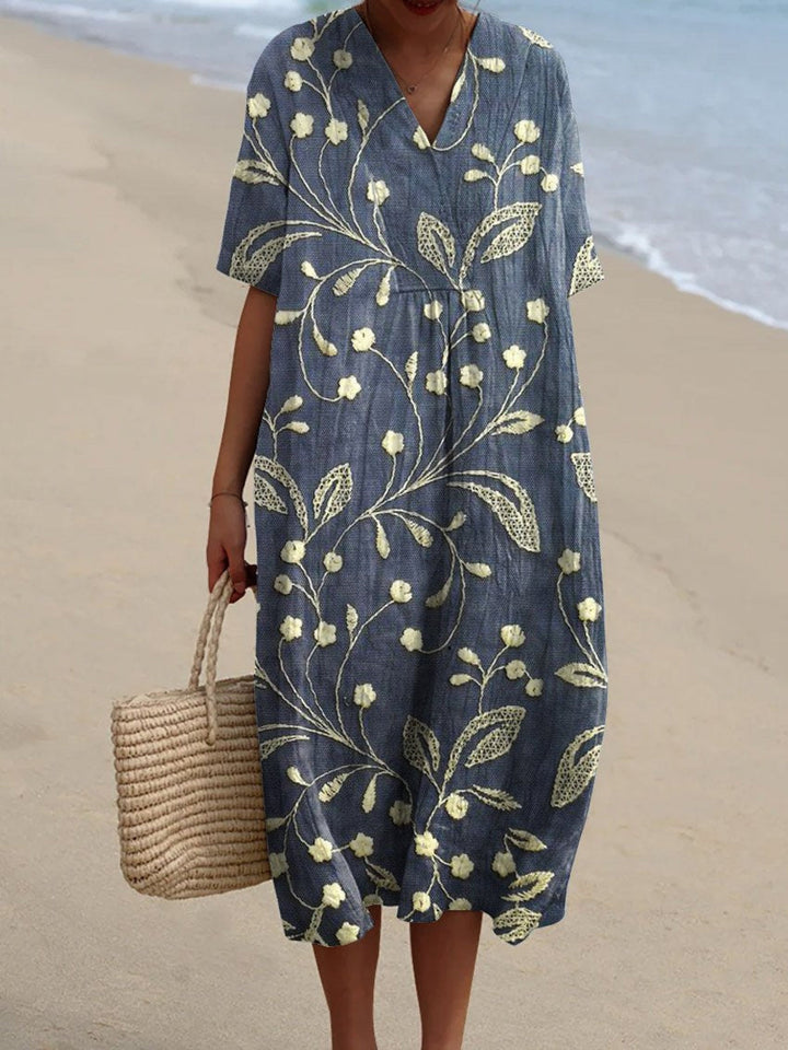 Lieke | Vintage Bloemenjurk – Limited Edition