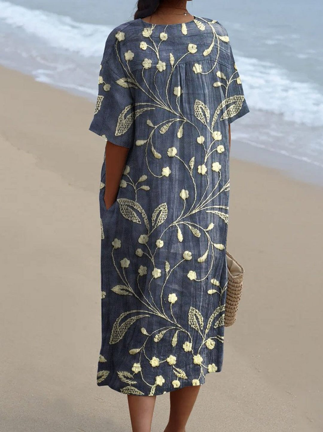 Lieke | Vintage Bloemenjurk – Limited Edition