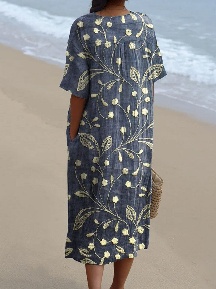 Lieke | Vintage Bloemenjurk – Limited Edition